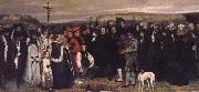 Gustave Courbet Burial at Ornans France oil painting artist